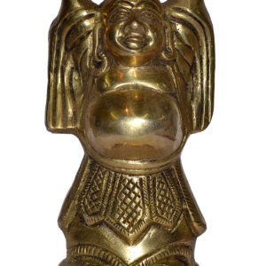 Laughing Buddha In Brass