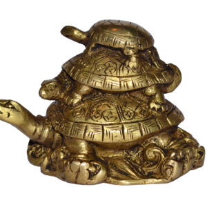 Tortoise In Brass Hindu Vastu Turtle