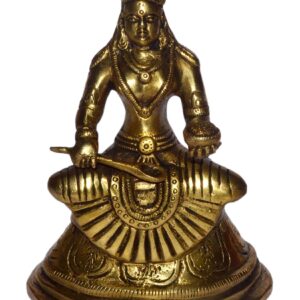 Annapurna Devi Idol In Brass Hindu Religious God Sculpture