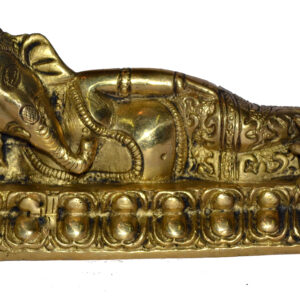 Lord Ganesh Idol In Brass Hindu Religious God Sculpture