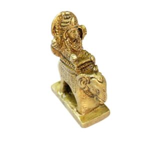 Guru Planet Idol In Brass Hindu Religious Gold Sculpture(SMALL)