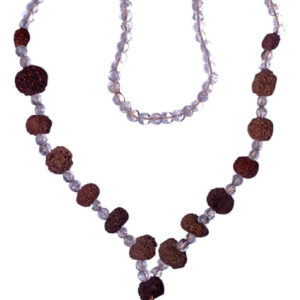 Rudraksha Siddha Mala (1-14 Mukhi) Indonesian (Java) Small 12-14mm Spatik Mala
