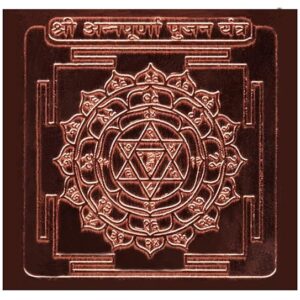 Annapurna Pujan Yantra In Thick Copper Energized (3 X 3 Inch)