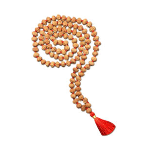 Ganesh Rudraksha Mala Indonesian 108 Beads (7mm-9mm)