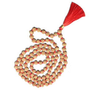 7 Mukhi Indonesian Rudraksha Mala 108 Beads (8mm-9mm)